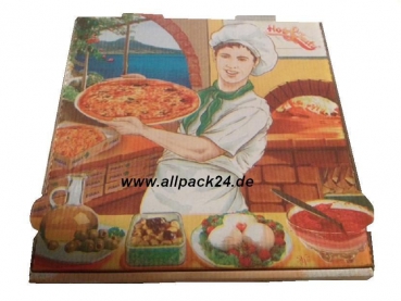 Pizakarton Franchia 26x3,5cm 100 Stück